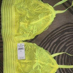 Aerie neon yellow bralette